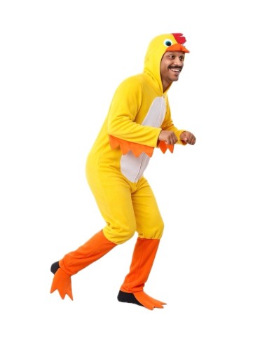 Déguisement de Poulet Taille L | Costumes pour Adultes Le Roi du Carnaval